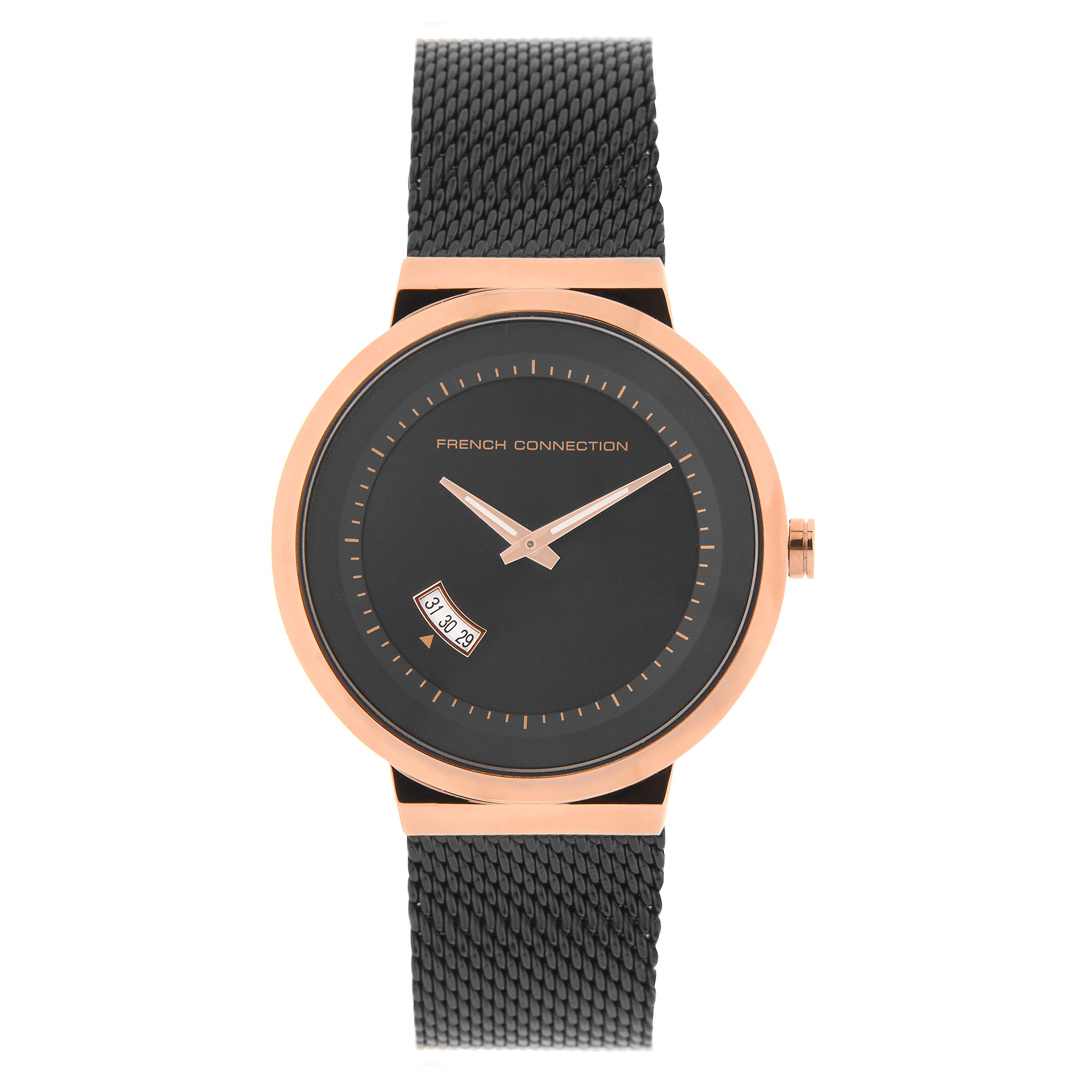 French Connection Dress Analog Black Dial Mens Watch-FC160BBM (B08JM5Q16Y) Amazon Price History, Amazon Price Tracker