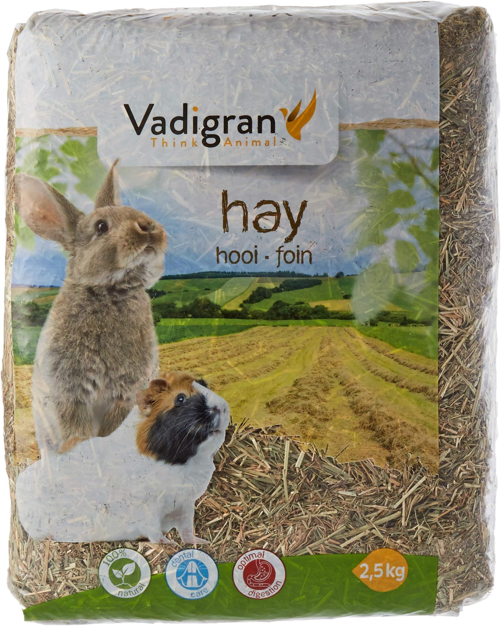 VADIGRAN Vadibed Alpine Hay for Small Animals 30 L 1 kg