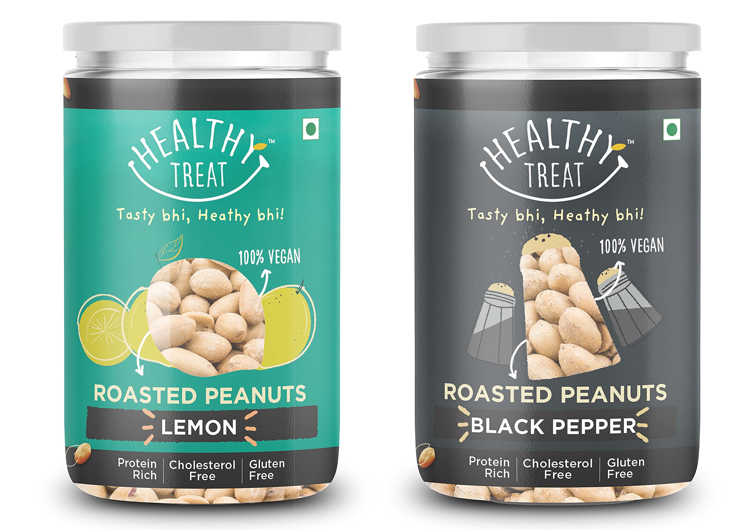See full amazon price history chart for Healthy Treat Roasted Peanut Lemon and Black Pepper Combo 400 gm (Pack of 2 - 200 gm Each) | Lemon and Black Pepper Flavoured Peanuts | Moongphali Dana | Classic and Nutritious | Healthy and Tasty Snacking Healthy Treat Roasted Peanut Lemon and Black Pepper Combo 400 gm (Pack of 2 - 200 gm Each) | Lemon and Black Pepper Flavoured Peanuts | Moongphali Dana | Classic and Nutritious | Healthy and Tasty Snacking (B09B7QYYZ2) Amazon Price History, Amazon Price Tracker