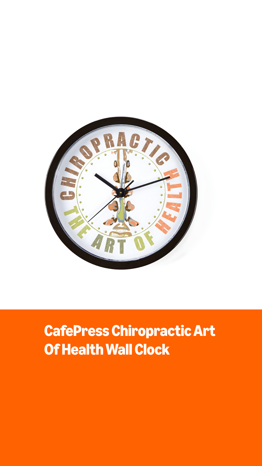 Reloj de pared analógico redondo 9.5 pulgadas CafePress miniatura 7