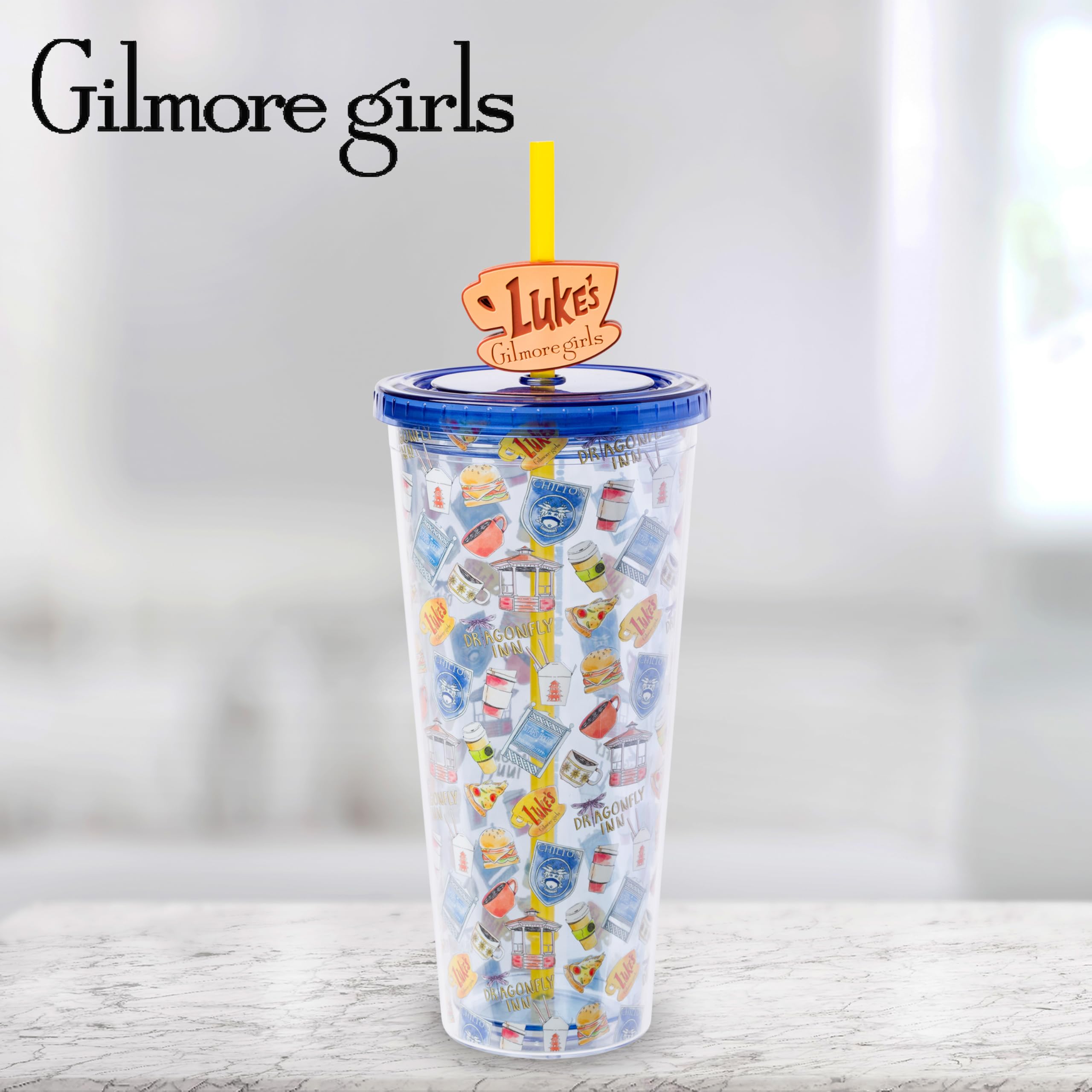 Insegna Luminosa LED A Tazza Di Luke's Diner – Decorazione Notturna A Tema Gilmore Girls Per Fan Di Stars Hollow