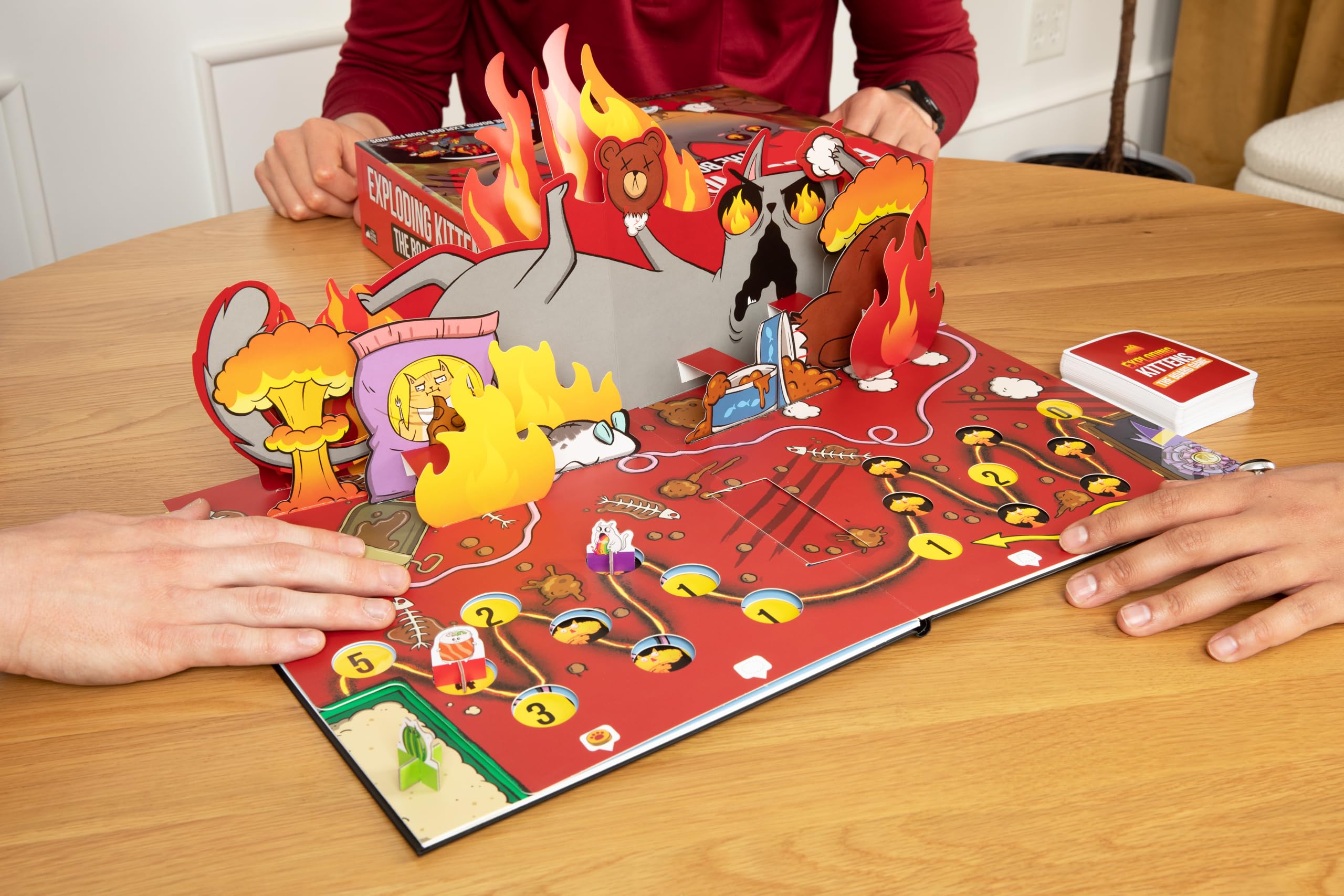 Asmodee - exploding kittens vm18, gioco di carte vietato ai minori - Toys Center