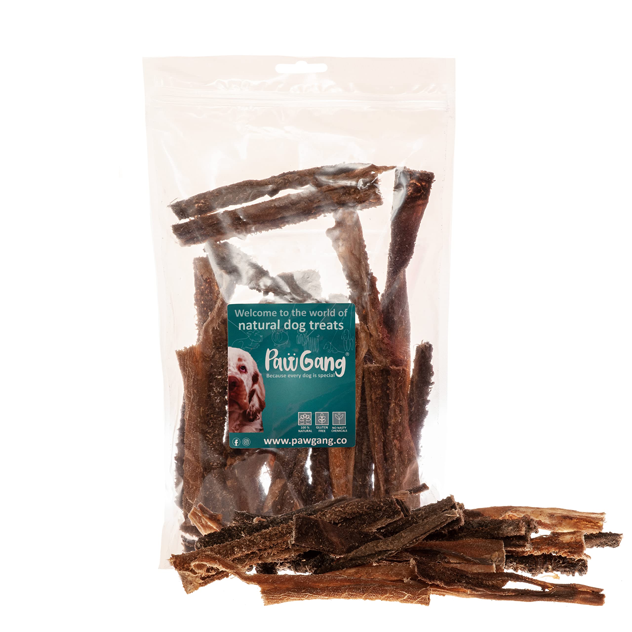 PawGang Lamb Tripe Sticks 500g – Air Dried Natural Dog Treats Healthy Chews