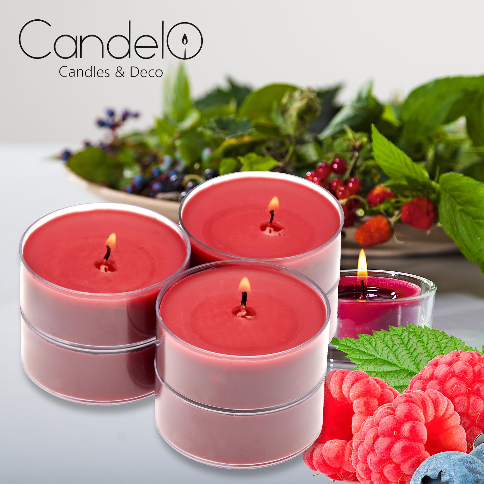 Teelichter Groß Candelo XXL 12er Set Duftteelichte Produktbild-Vorschau 3