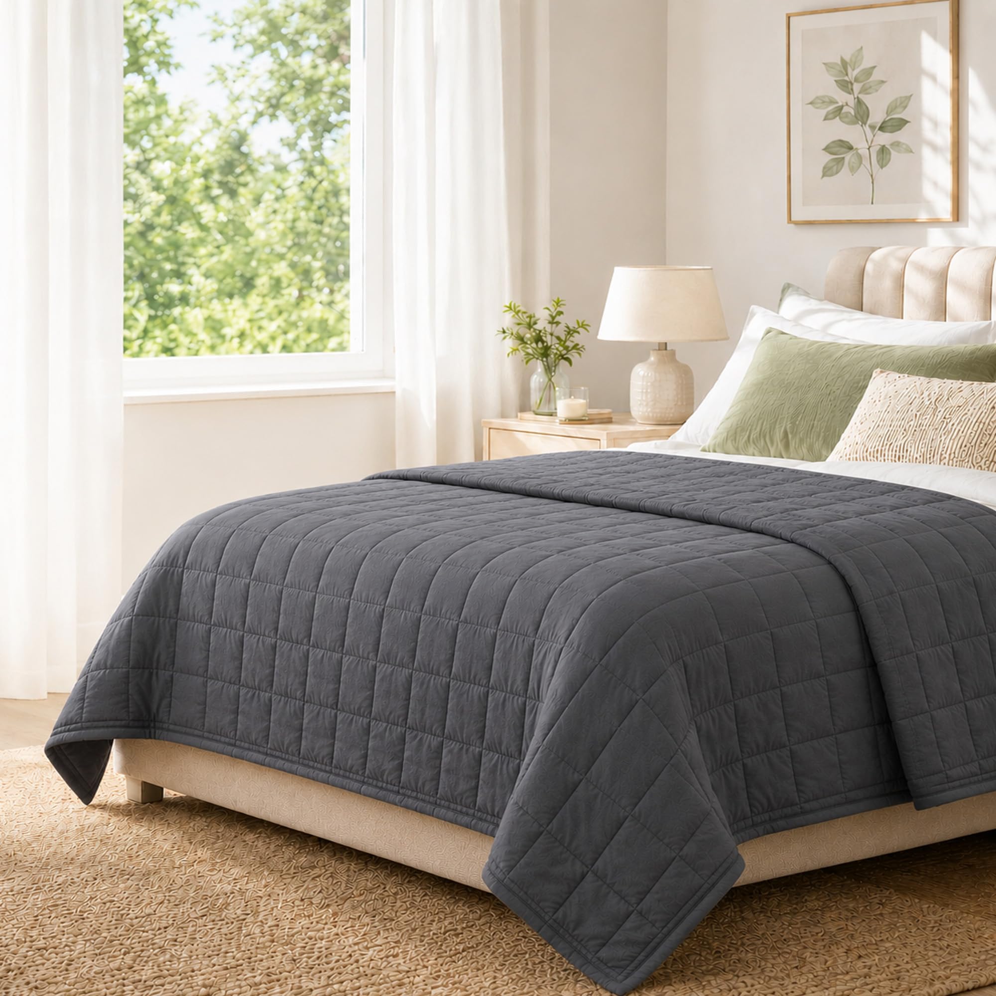 Couverture Lestée Adulte, Weighted Blanket 150x200 cm 9kg