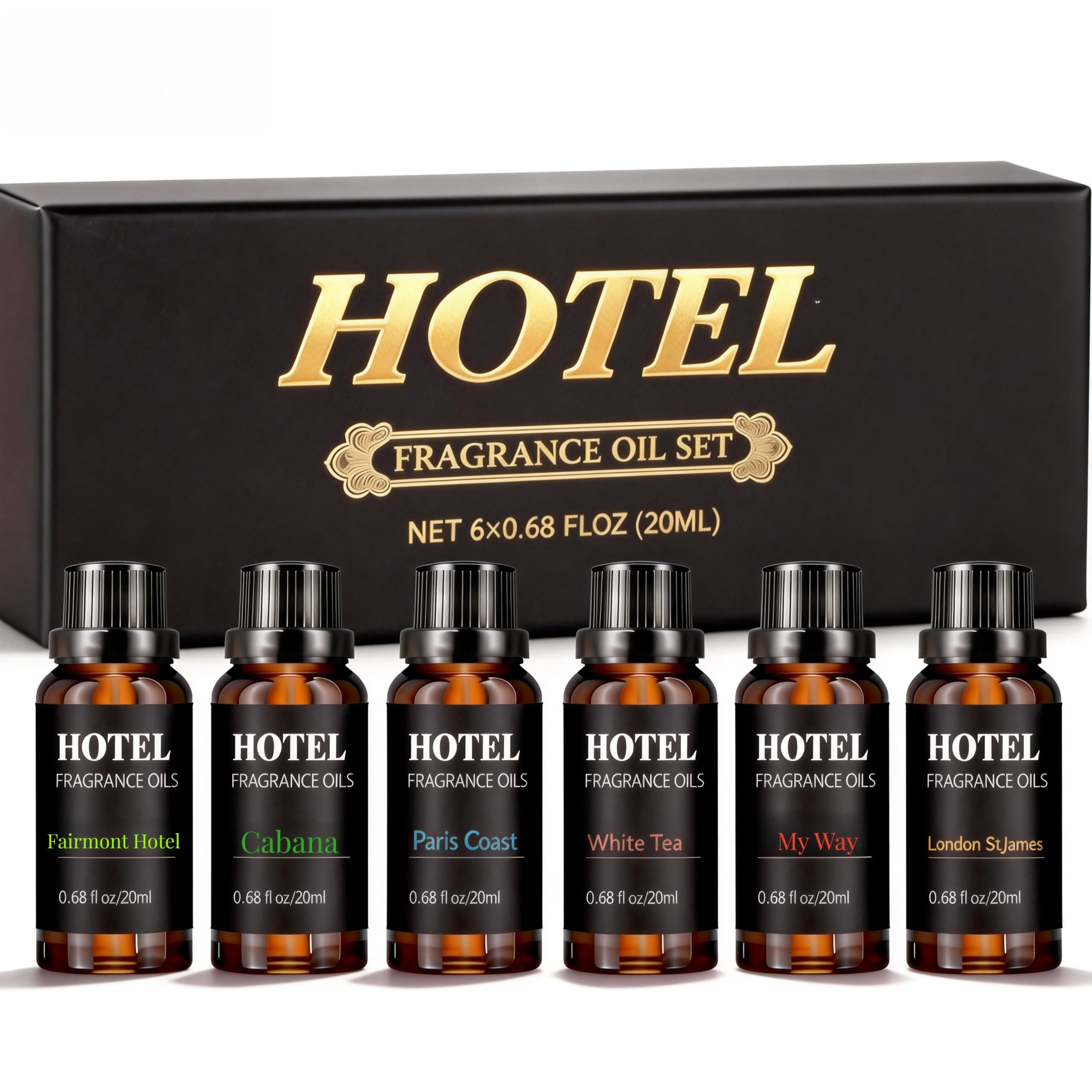 Hotel Collection Luxury Scent for Diffuser Oils Set Inspired by The My Way 、Westin White Tea、Ritz Carlton Hotel Scent