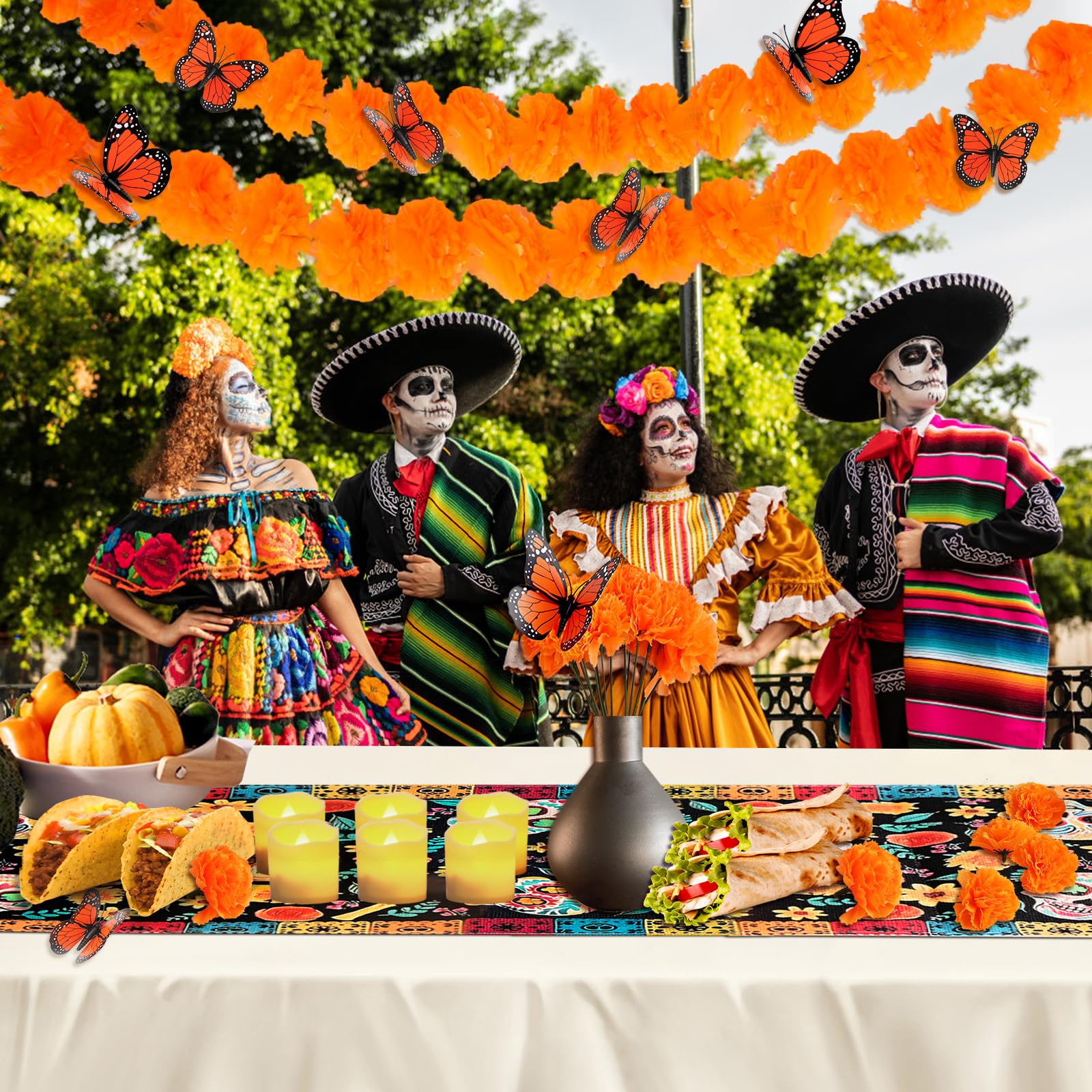 Dia De Los Muertos Decorations For Altar