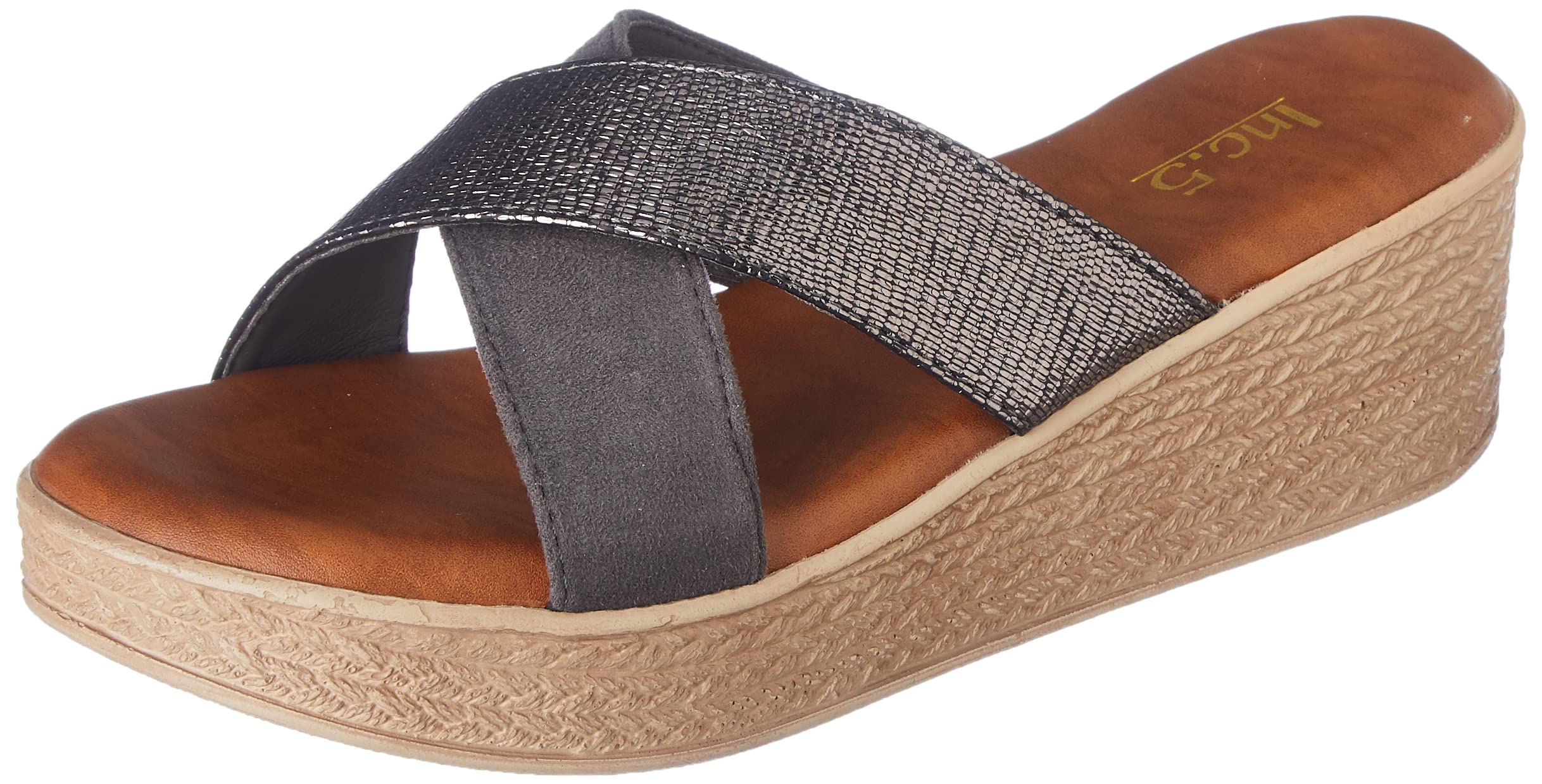 Inc.5 Wedges Fashion Sandal For Women_990120_G.METAL_3_UK (B0BGY58F85) Amazon Price History, Amazon Price Tracker