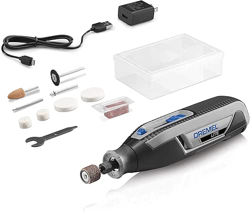 Dremel Lite 7760 N/10 4V Li-Ion Cordless Rotary Tool, Variable