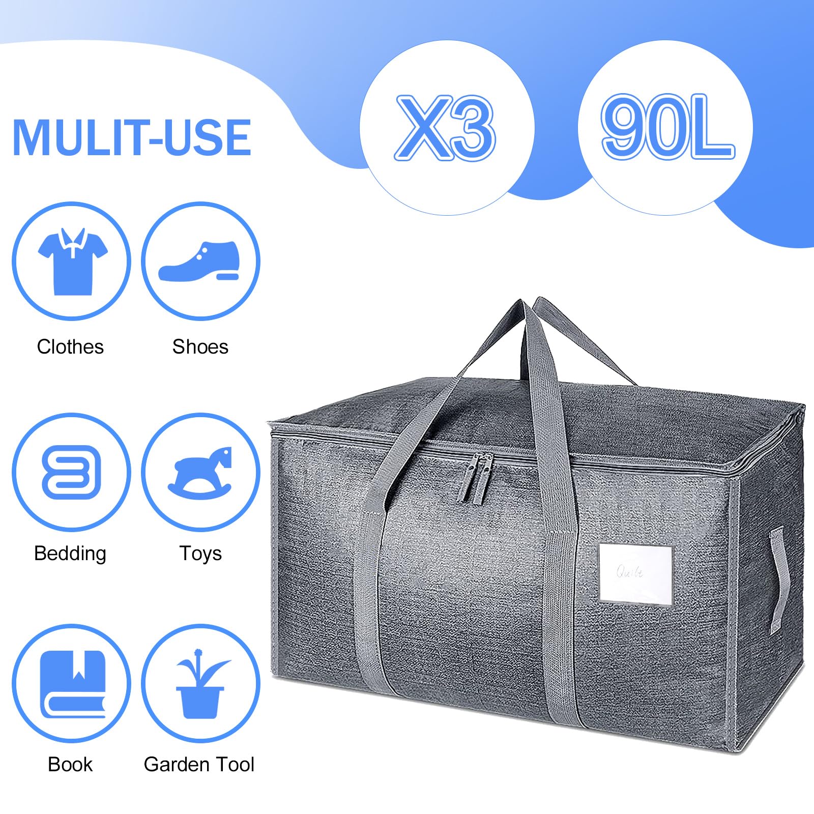 1X(Borsa Portaoggetti In Rete Per Appendere Vestiti, Borsa Portaoggetti - Foto 11