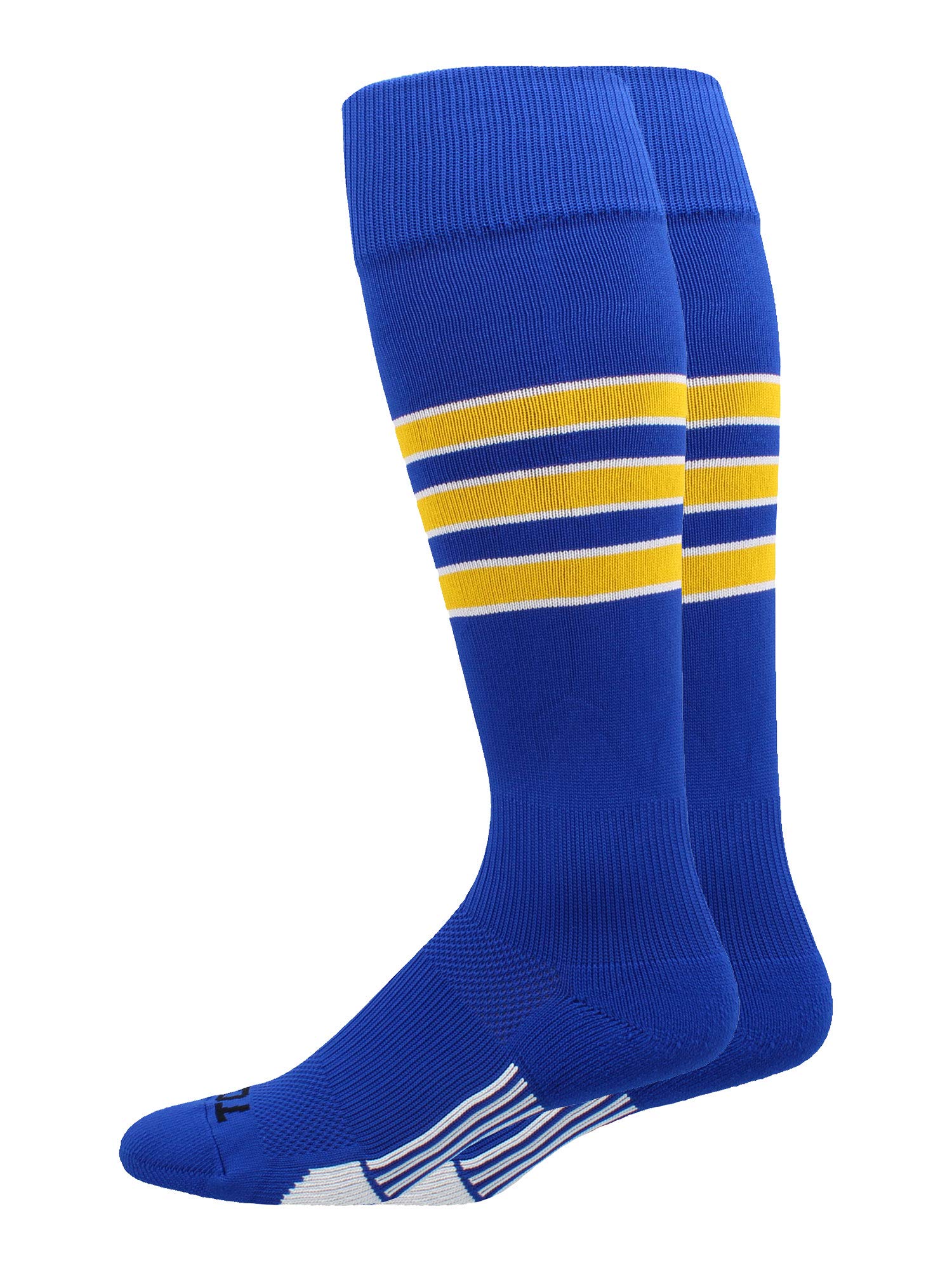 MadSportsStuff Softball Socks Baseball Socks | White &amp; Team Colors | USA Made | Sizes for Girls, Youth Boys, Men &amp; Women