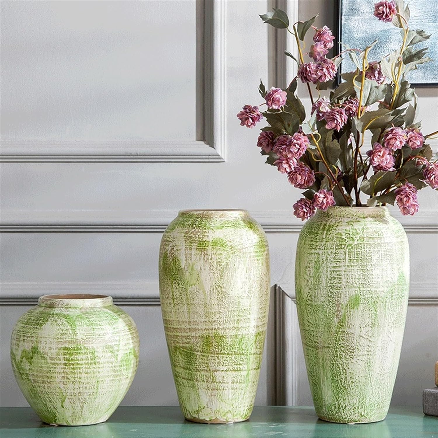 新品未使用! LSAフラワーベース 花瓶 H50cm トールポージーベース