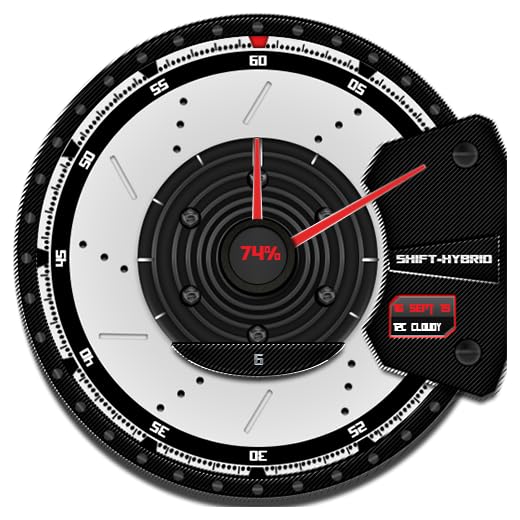 Shift-Hybrid wear wmwatch face
