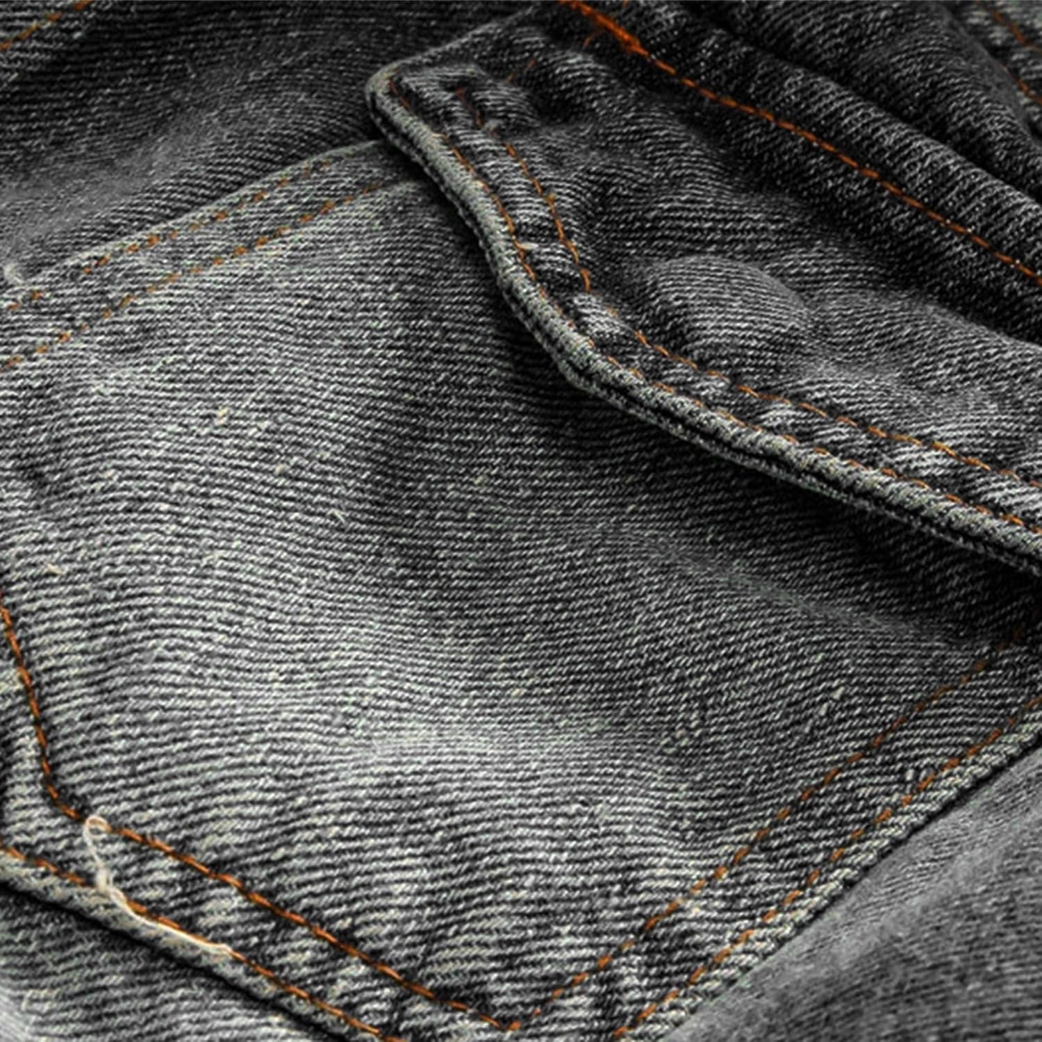 Maiyifu-GJ Men's Fleece Lined Denim Jackets Warm Winter Fleece Thicken Jean Coat Thermal Windproof Trucker Jacket Outerwear