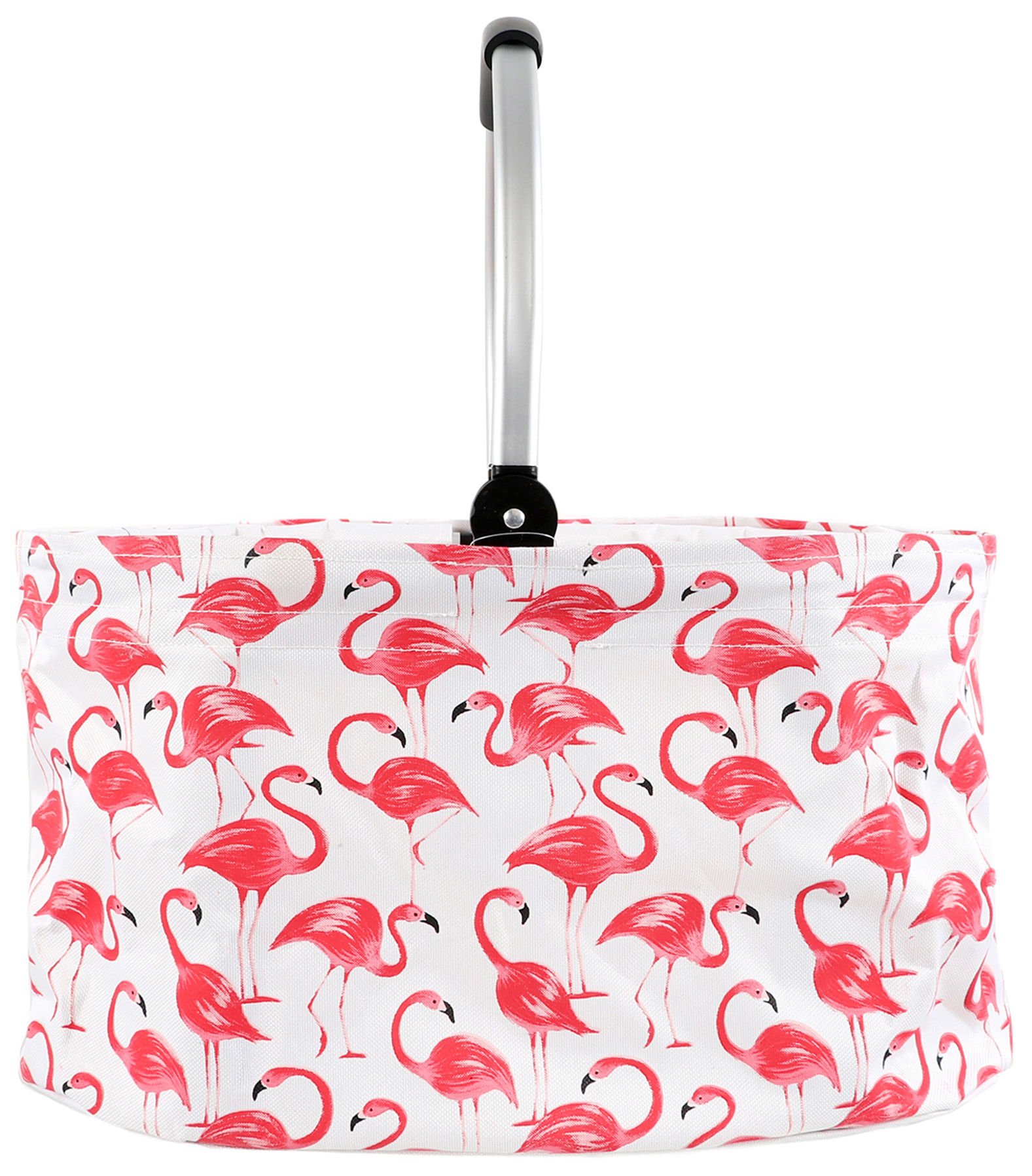 46cm Flamingo Pattern Market Basket