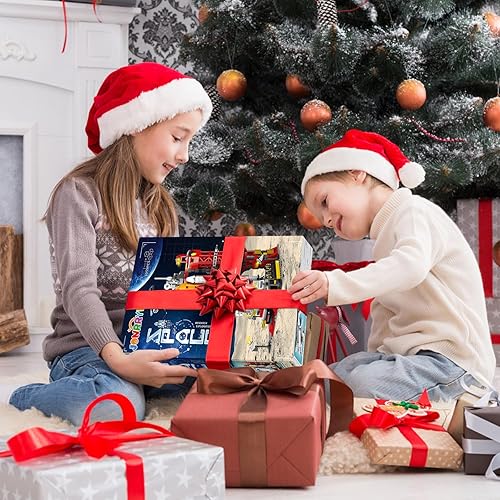 Miniatura 7 de Juguetes de transporte espacial para niños de 6, 7, 8, 9, 10, 11, 12 años, kit de construcción aeroespacial STEM 3 en 1 con cohete de transporte