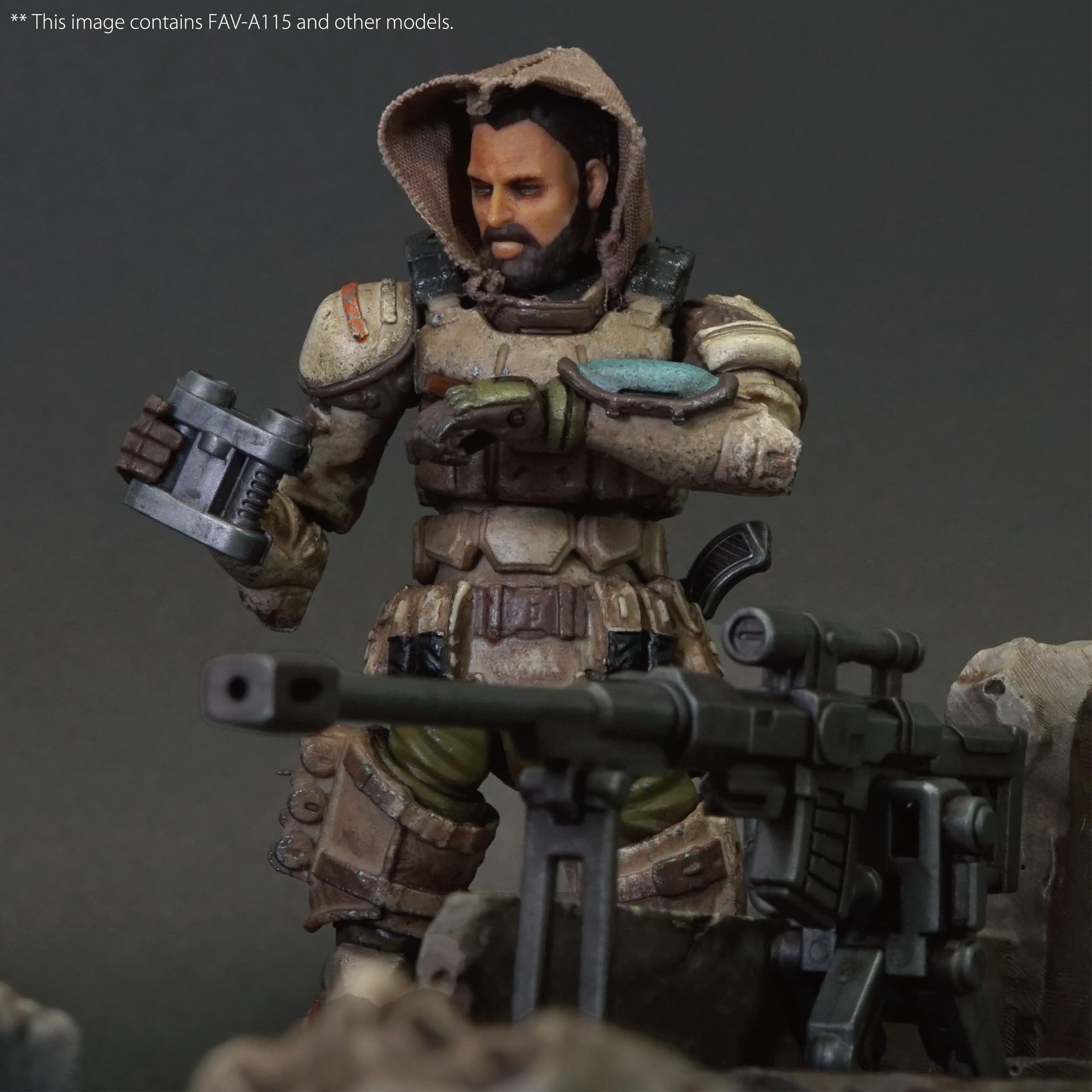 アシッドレイン　FAV-A74　ヴェスピッドヴァンガード 1/18スケール Acid Rain FAV-A74 Vespid Vanguard Action Figure