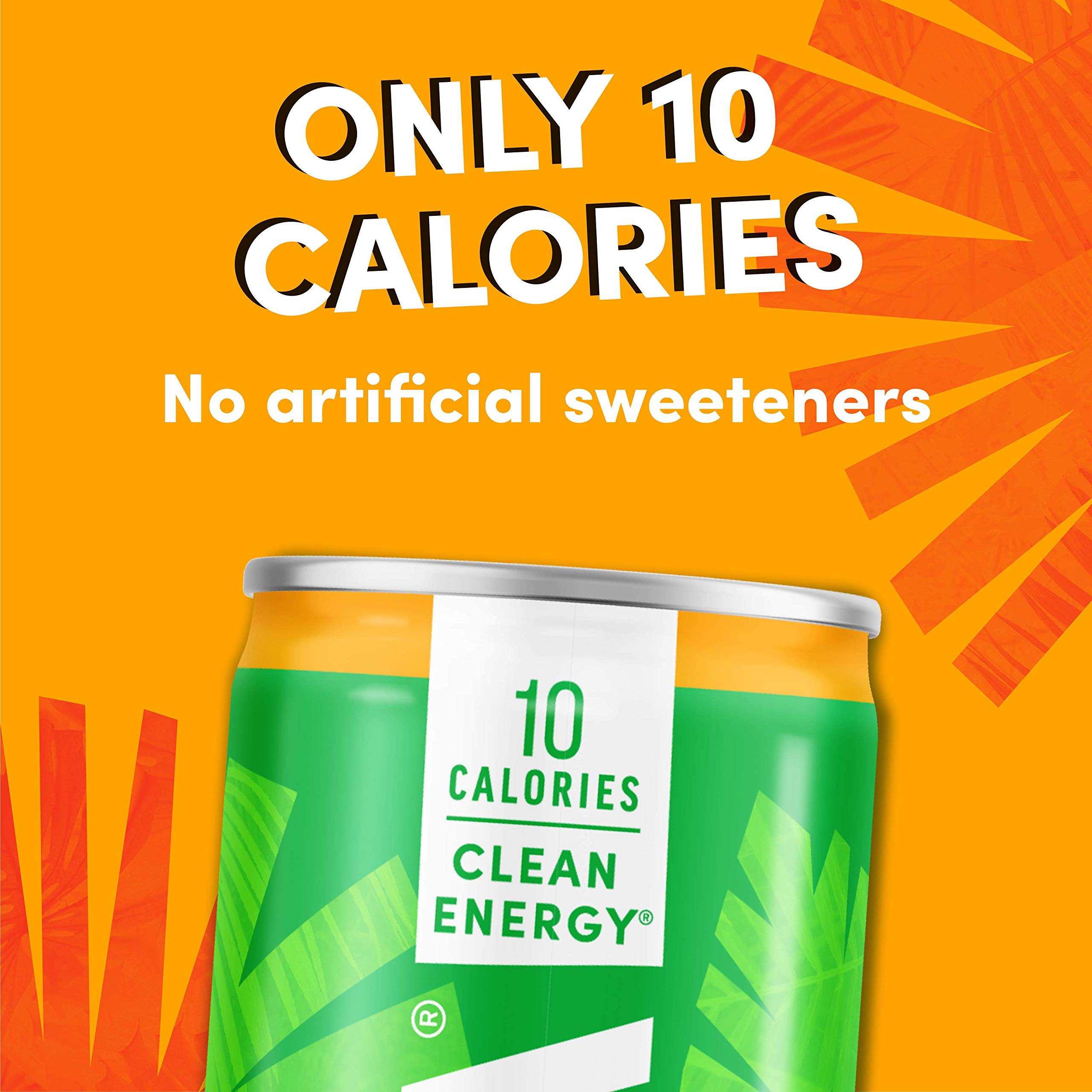 Organic Clean Energy Drink by RUNA, Mango Tango Refreshing Tea Taste