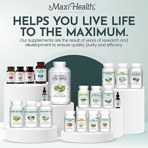 Miniatura 4 de Maxi Health Gomitas de melatonina de 1 mg - Masticables de melatonina para niños con sabor natural a cereza y naranja - Suplemento de ayuda para