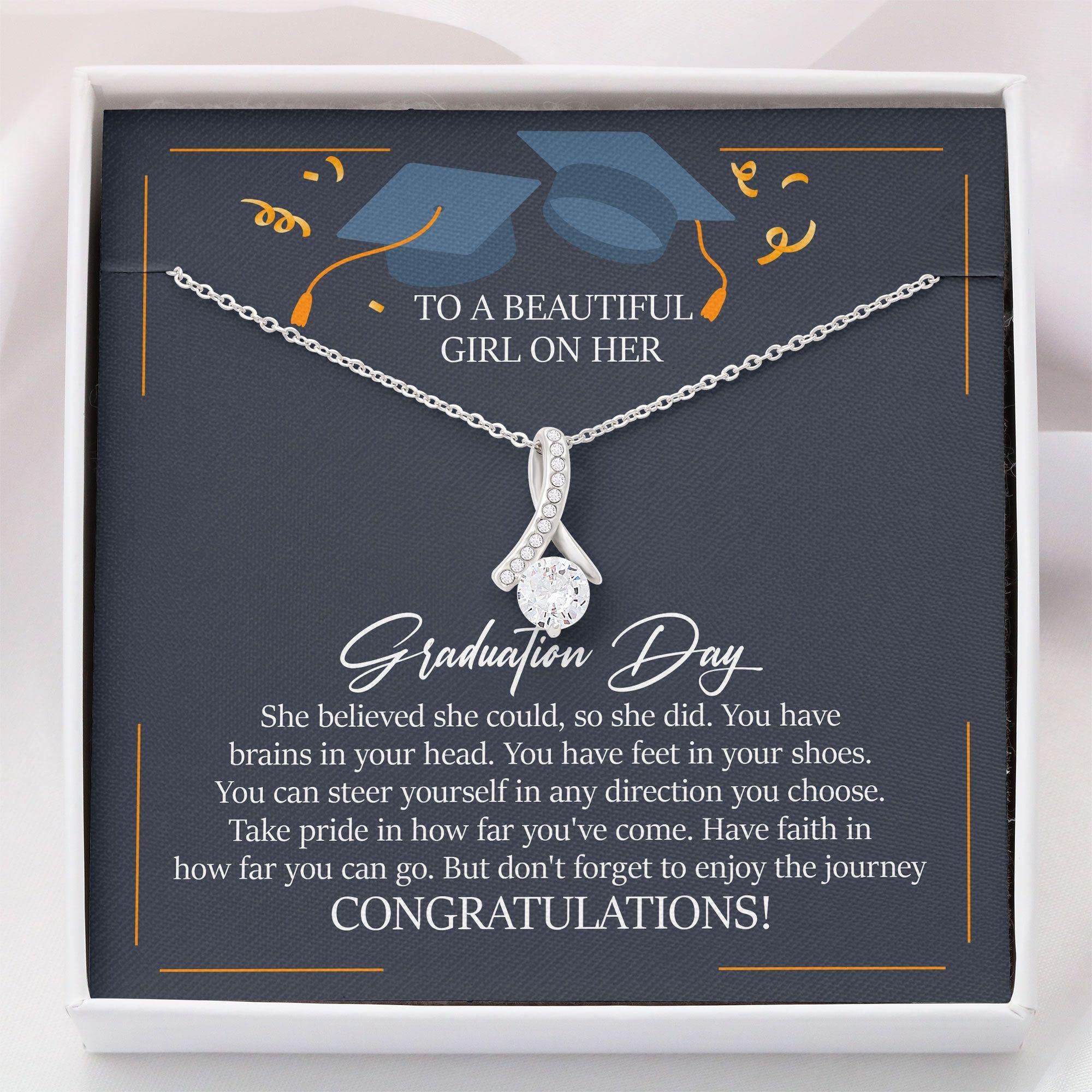 rakva 925 Sterling Silver Gift Graduation Necklace, Graduation Gift For Her Class Of 2024 Gift For Daughter, Friend Alluring (B0BZMH5SQW) Amazon Price History, Amazon Price Tracker