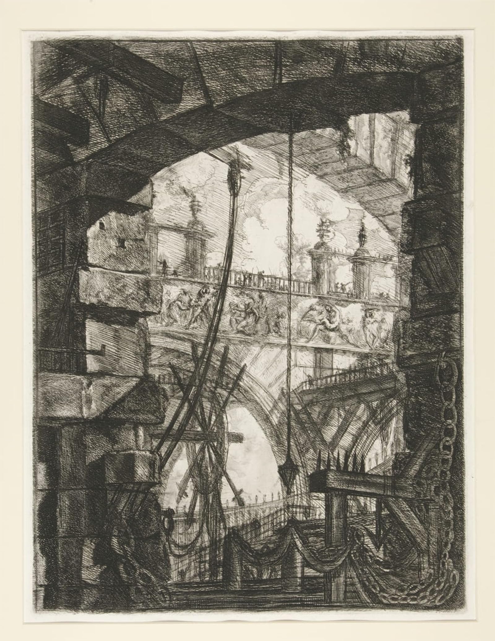 POSTERIIk Famous Print Pop Art Wall Art Graffiti Prisons Iv the Grand Piazza by Battista Piranesi Art Prints for Home Decor 60x90cm