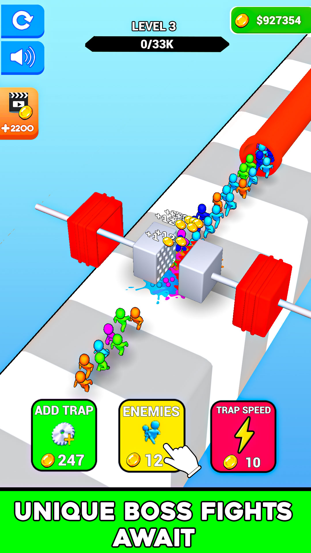 Stickman Trap Battle Master 3D: Idle Crowd Defense Challenge Game ...