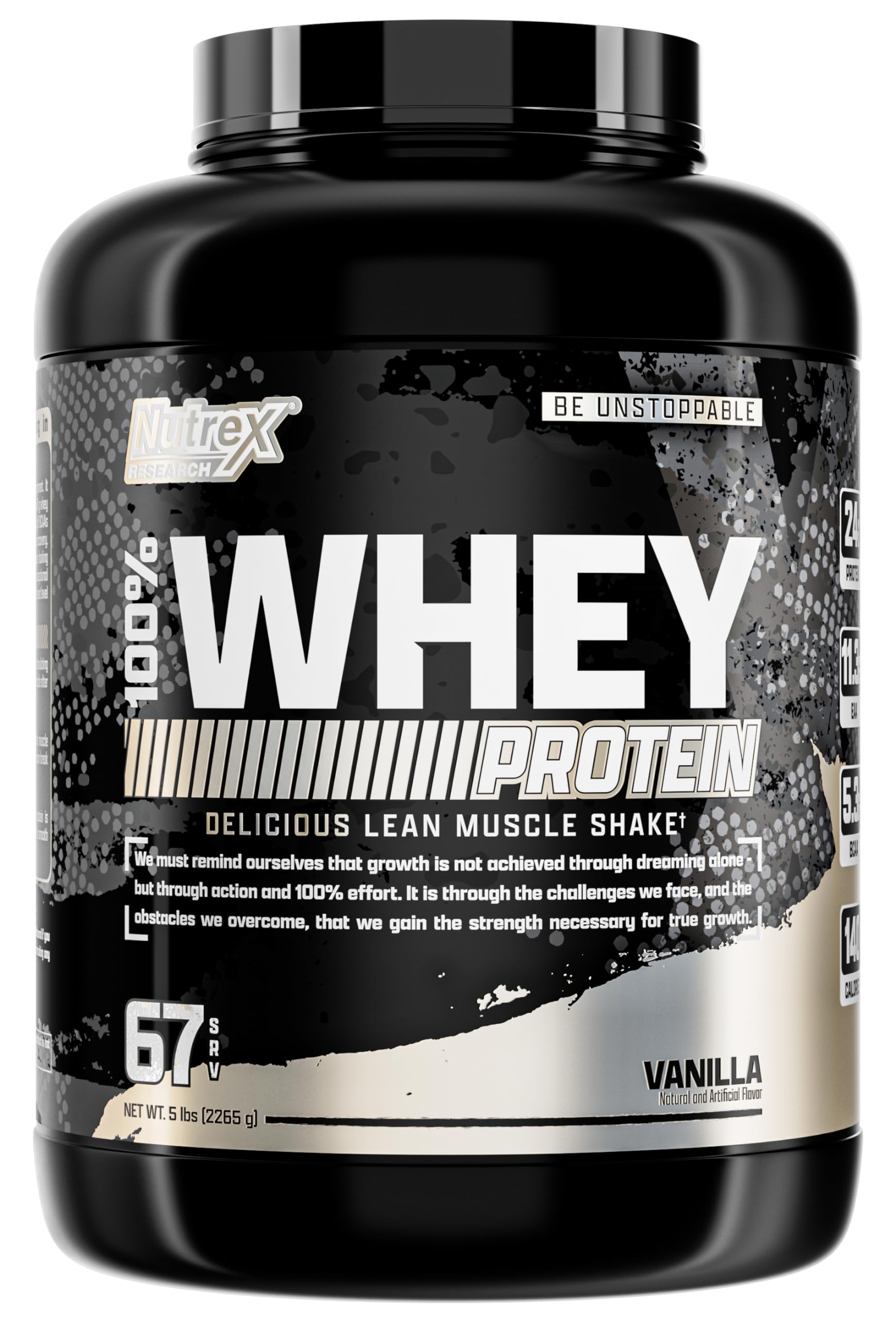 Nutrex Research 100% Whey Protein Chocolate 2265g