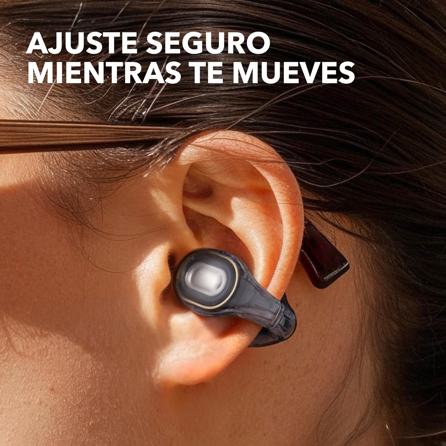 Soundcore C30i Auriculares Abiertos Bluetooth Clip, 30 h, IPX4 | Ligeros y cómodos, ajuste estable, carcasa firme, agarres fijables y grandes transductores 5