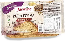 Jasmine Pão de Forma Multigrãos Sem Glúten 350g