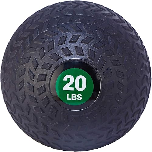 BalanceFrom Workout Exercise Fitness Weighted Medicine Ball, Wall Ball and Slam Ball