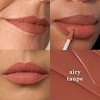 Vista 2 de Julep It's Whipped Matte Lip Mousse - Airy Taupe - Lápiz labial líquido de larga duración - Acabado aterciopelado que no se seca - Manteca de karité