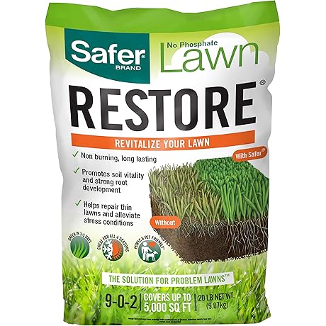 Safer Brand Lawn Restore: The Natural Savior for a Verdant Lawn
