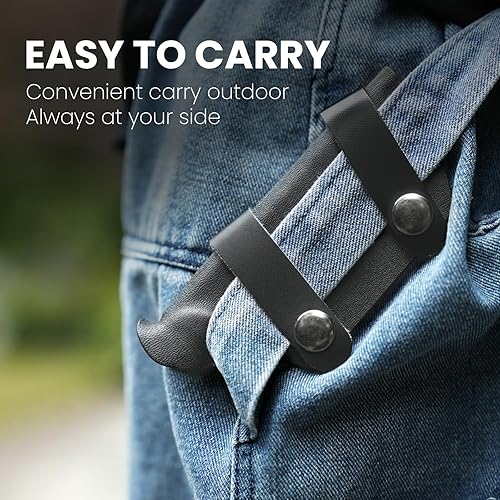 Miniatura 42 de Kizer Mini Harpoon Cuchillo de hoja fija con funda, cuchillo de caza de hoja de 3 V con mango G10, cuchillos pequeños EDC de hoja fija para camping