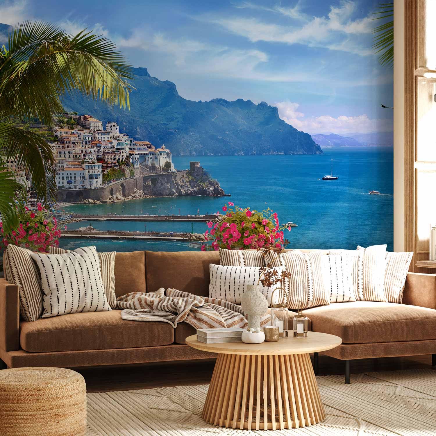 murando - Carta da Parati Moderna per Cameretta, Mare, 200x140 cm | Fotomurali in TNT, Decorazione da Muro XXL, Carte da Parati Moderne, Italia, Produzione Europea