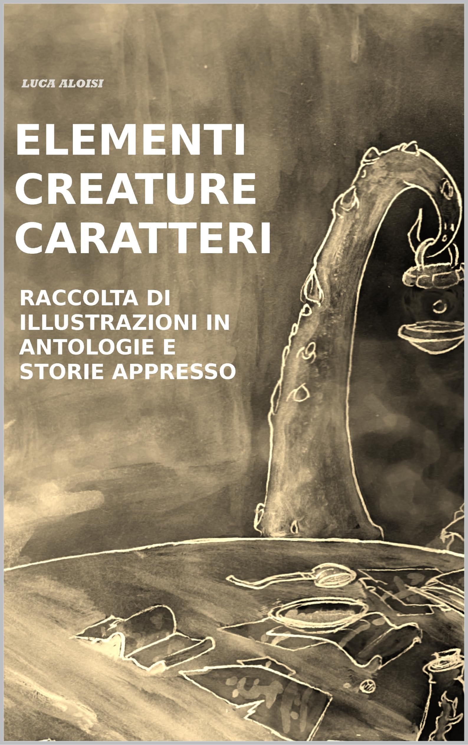 Album Elementi Creature Caratteri le cadeau idéal pour artiste peintre