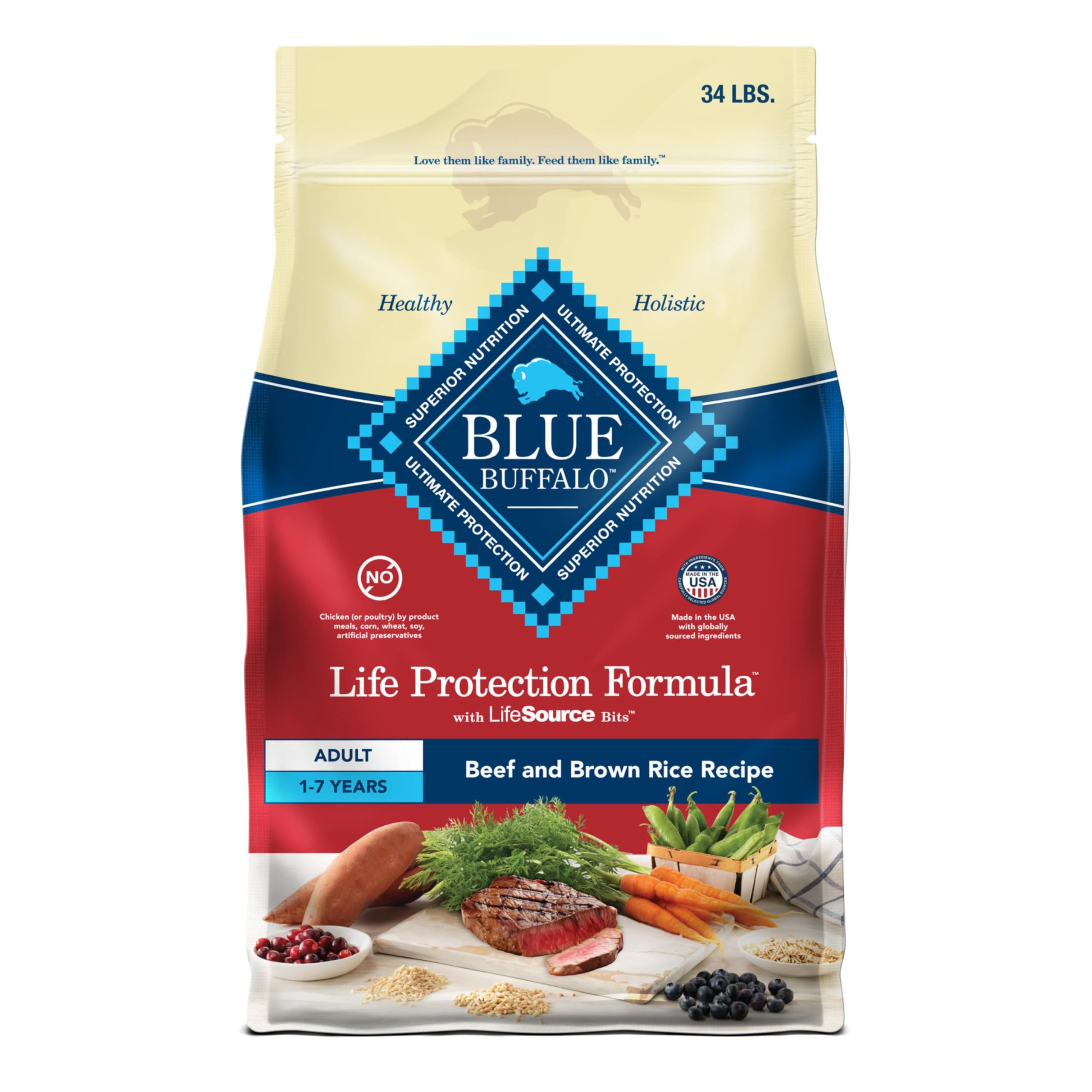 Blue Buffalo Life Protection Formula Beef