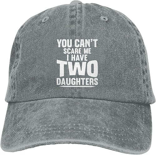 Miniatura 9 de You Can't Scare Me I Have Two Daughters Hat for Women Dad Hats Cute Hat