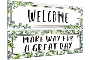 Eucalyptus Classroom Welcome Banner