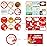 HongyiTime 144-Count Christmas Tags Sticker36 Jumbo Designs - Xmas to from Christmas Stickers Name Tags Write On Labels - Holiday Present Label