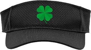 Classic Four-Leaf Clover Design Sport Sun Visor