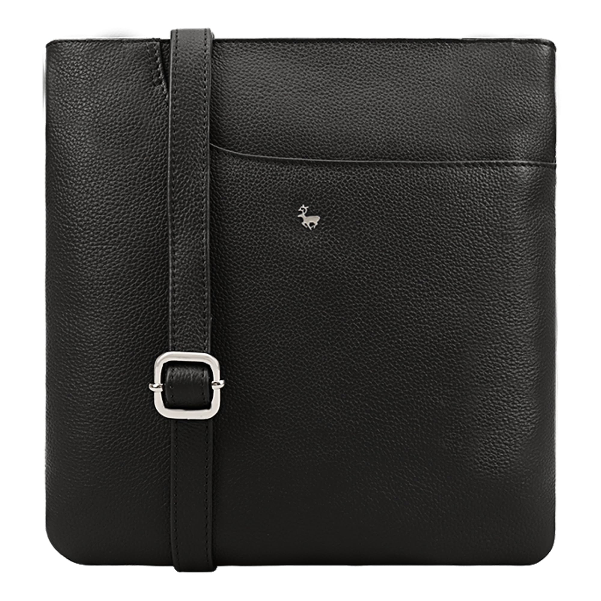 KANATAL Real Leather Crossbody Bag, Soft Shoulder Handbag with Adjustable Strap, Slim Phone Bag, Compact Size with FRONT SLIP POCKET