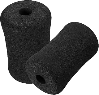 2pcs Foam Roller Pads for Gym Equipment Replacement Covers for Leg Extension Machines Durable Foam Ab Training Accessories for Home and Gym Use