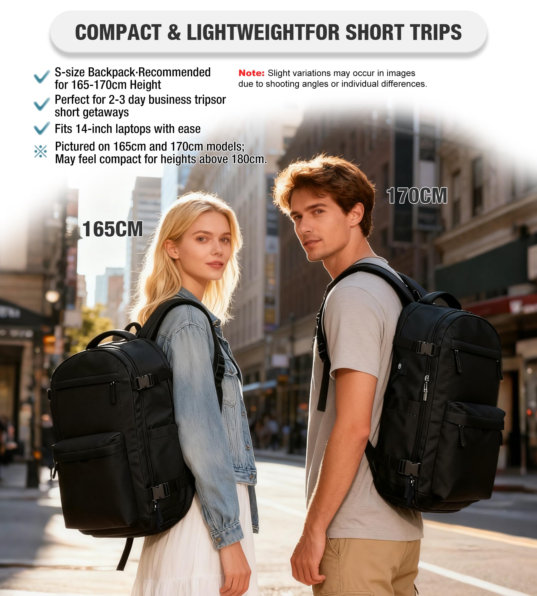 BOXSAM Vakuum Rucksack Handgepäck Flugzeug Tasche Airbag mit Vakuumsystem Reisen Tagesrucksack Ryanair 40x30x25 Rucksack Damen Vacuum Reiserucksack mit Pumpe Wasserdicht Herren Vakuum Koffer.(Schwarz)