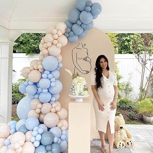 Miniatura 3 de Calcomanía de pared de embarazo para bebé, decoración de pared de embarazo, decoración de hermosa silueta de maternidad, decoraciones de fiesta de