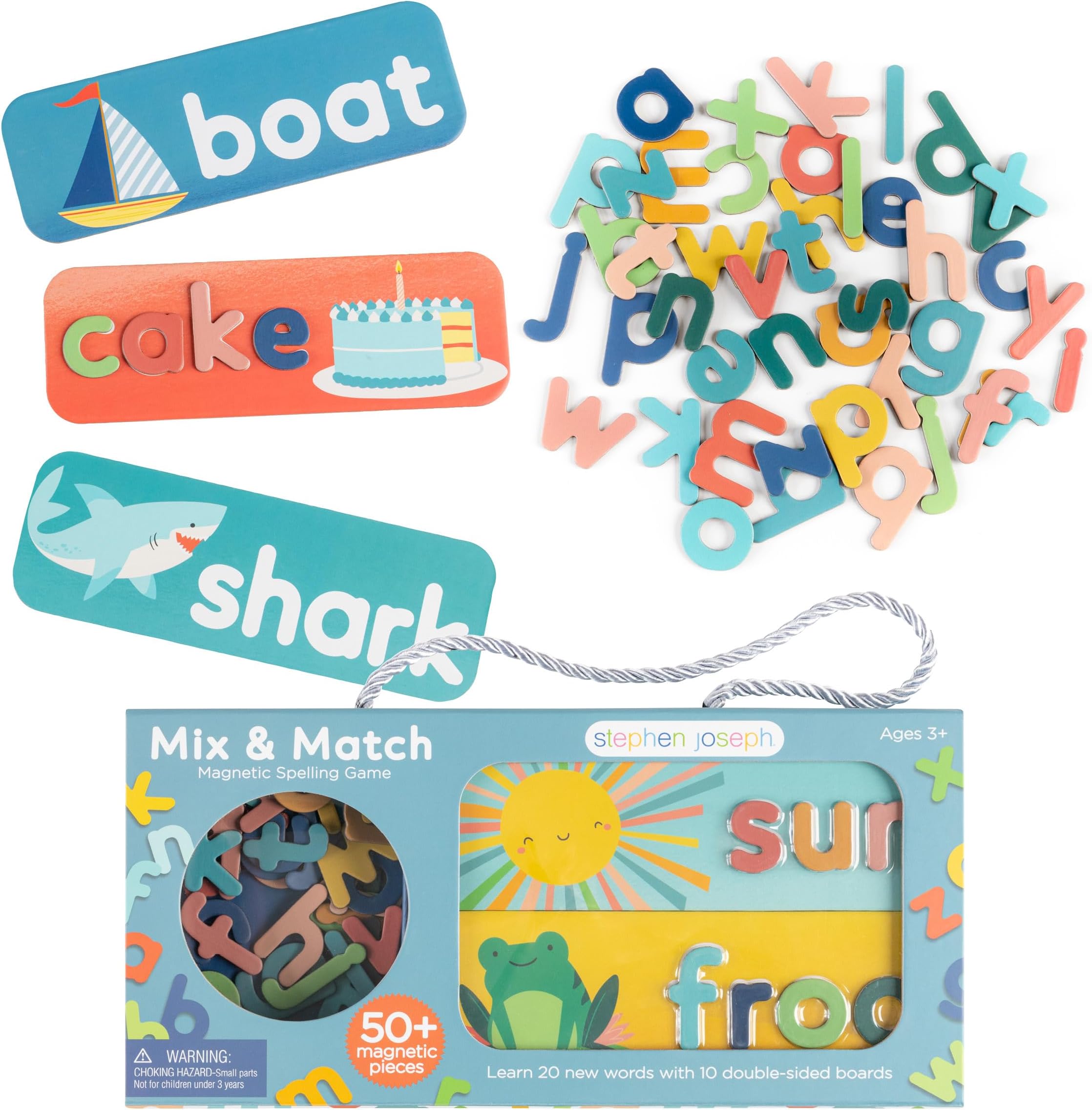 Stephen Joseph, Mix & Match Magnetic Spelling Game