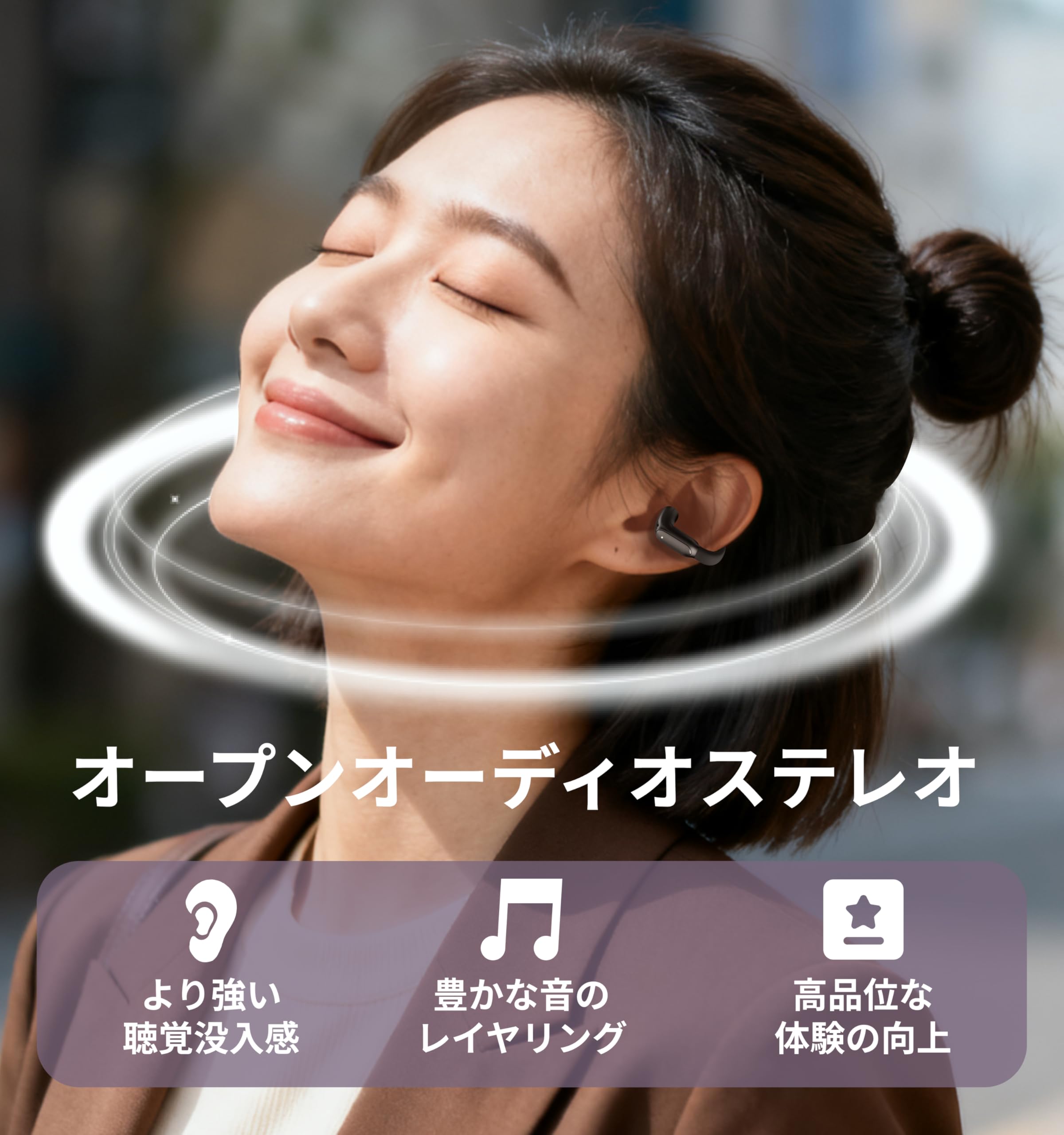 Hmusic A24 Open Earbudsサムネイル4