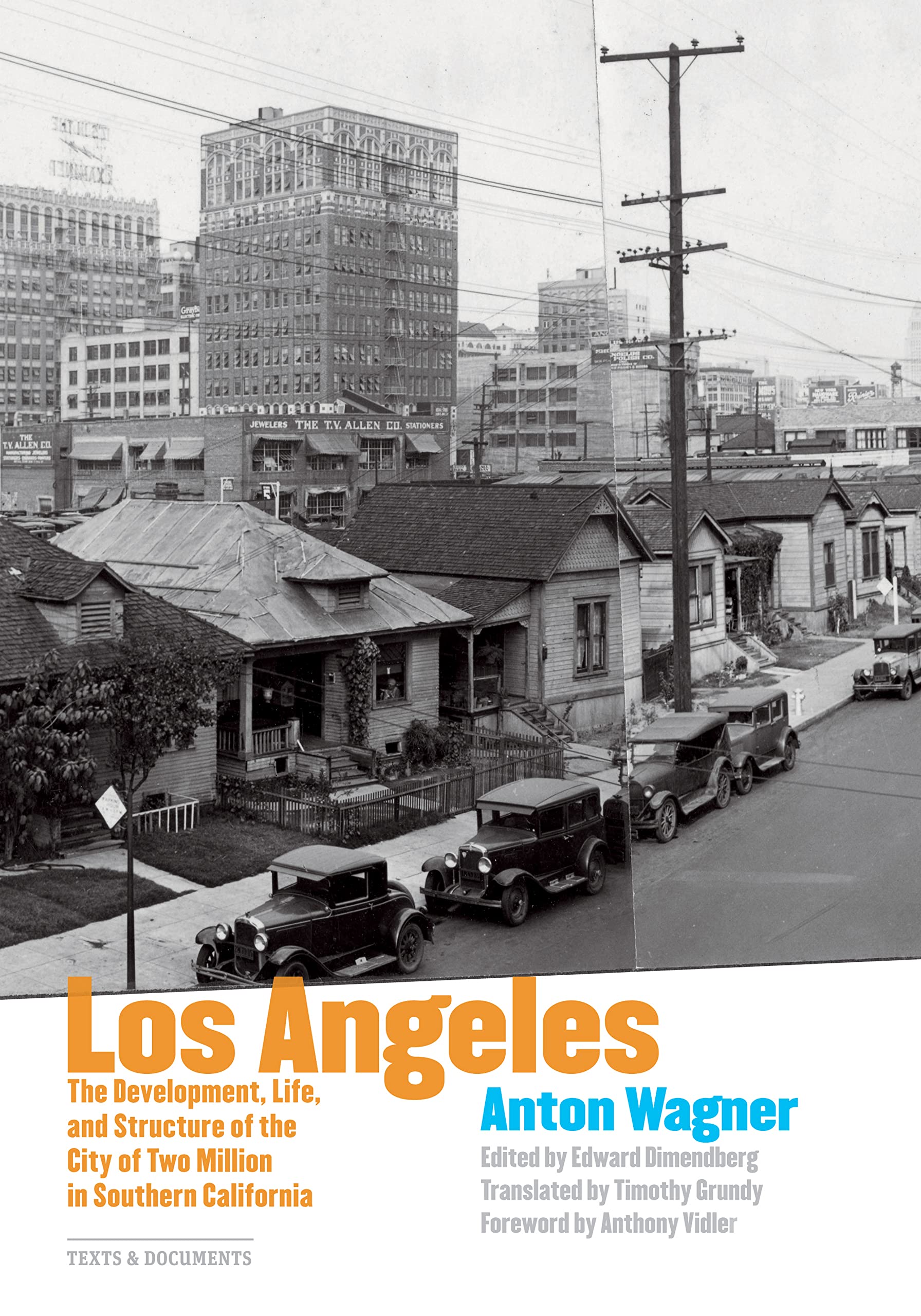 Los Angeles Development de la ville d'origine livre d'architecture urbaine