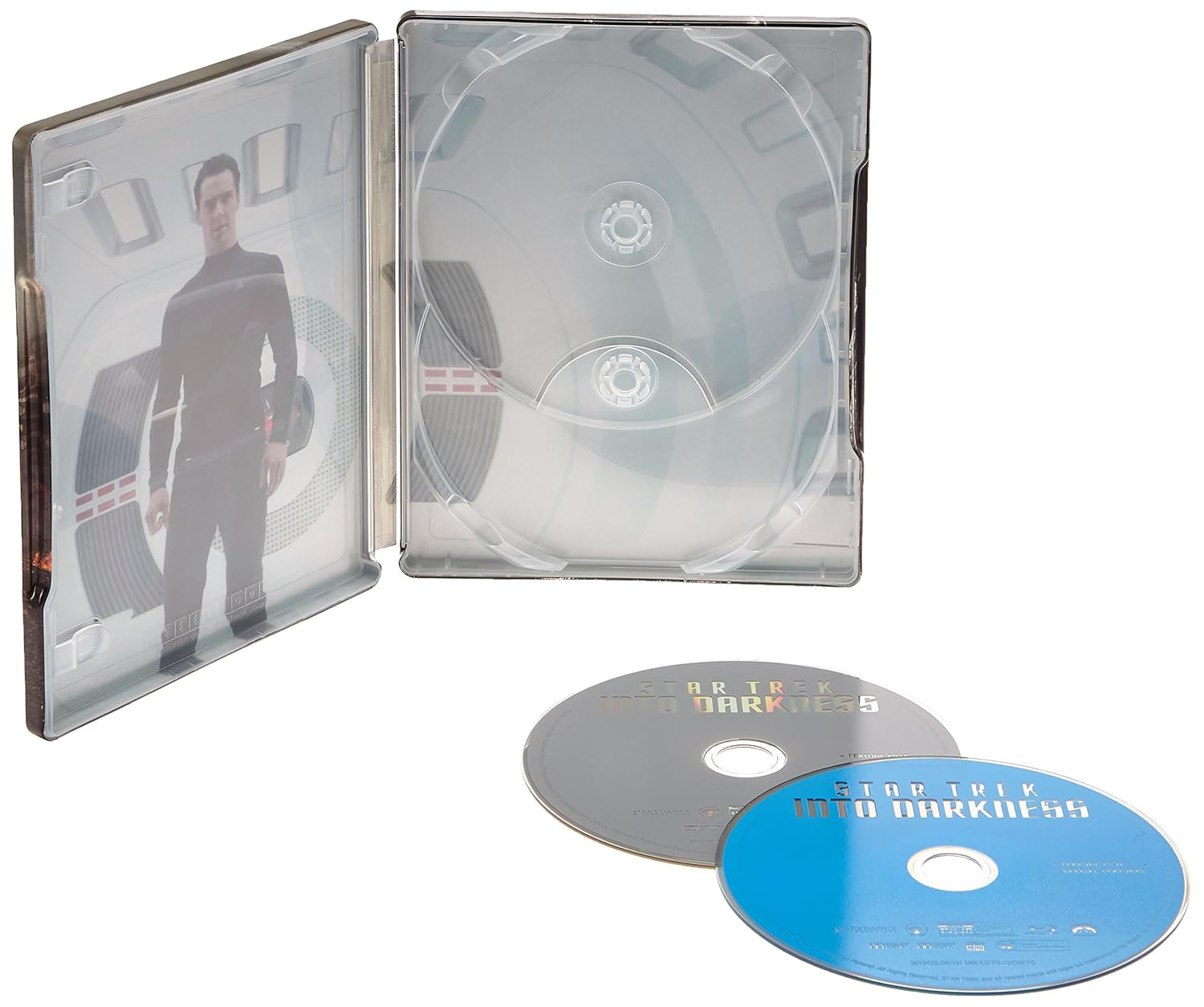 Star Trek: Into Darkness SteelBook (Blu-ray + DVD + Digital Copy + Villain Ship)
