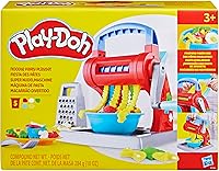 Play-Doh Kitchen Creations Noodle Party Playset - Pasta Maker Toy for Kids 3+ with 5 Non-Toxic Colors, Amazon Exclusive