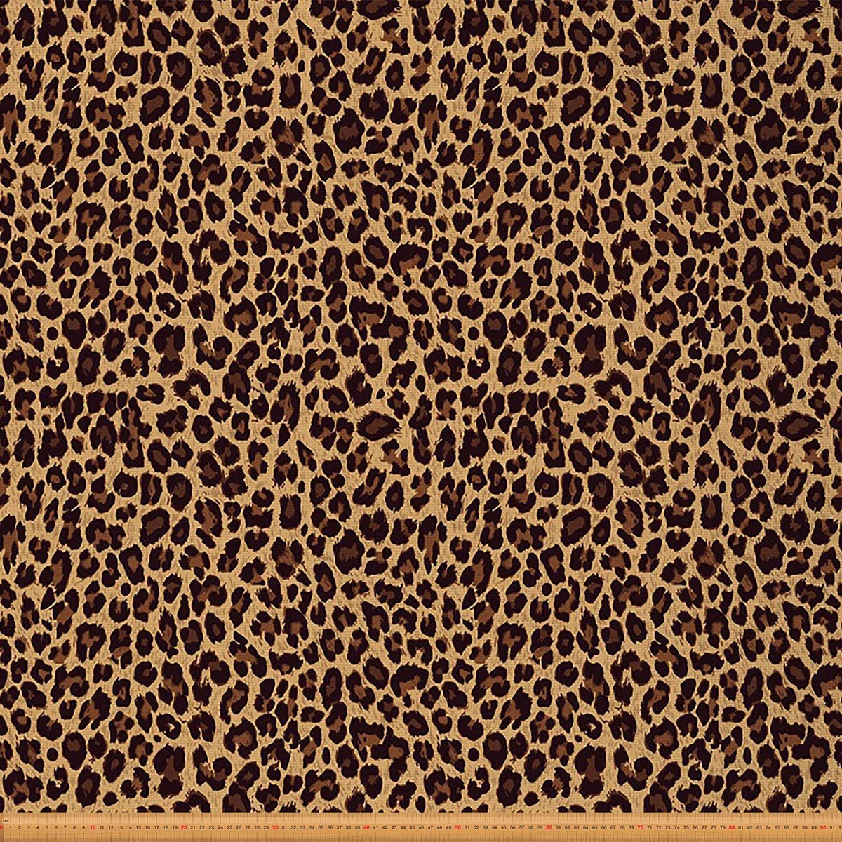 Leopard Upholstery Fabric for Chairs Cheetah Wild Animal Fabric by The Yard Animal Safari Decorative Fabric for Upholstery and Home DIY Projects 10 Yards (L920*W150cm) Brown Yellow